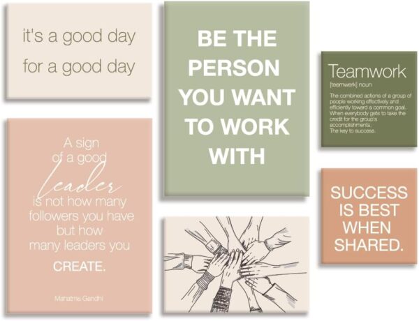 YEOION Office Inspirational Wall Art