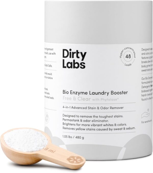 Dirty Labs | Scent Free | Bio Enzyme Laundry Booster