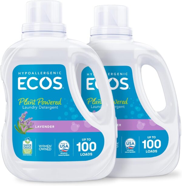 ECOS Laundry Detergent Liquid, 200 Loads