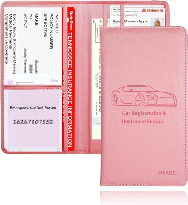 Car Insurance Card Holder