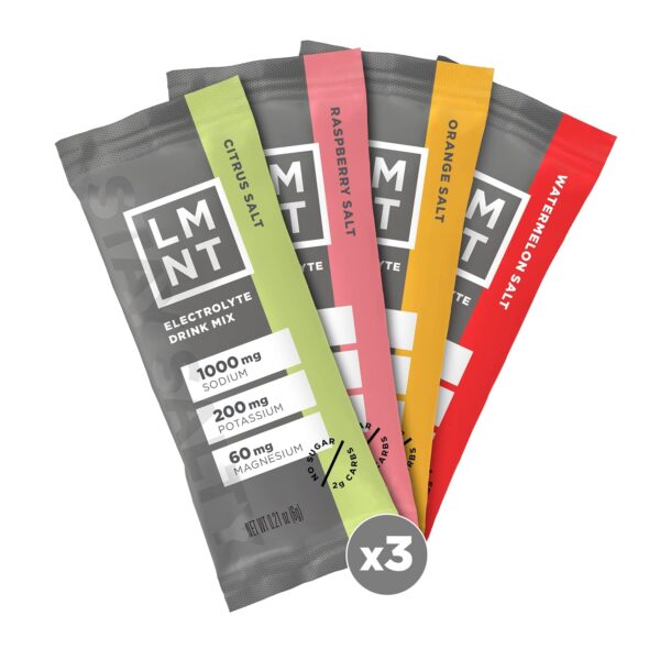 LMNT Zero Sugar Electrolytes - Variety Pack | Drink Mix |