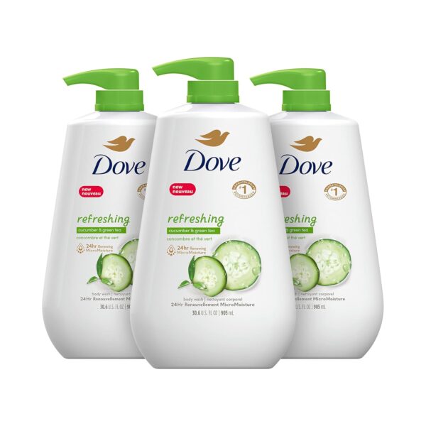 Dove Body Wash with Pump Refreshing