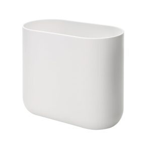 iDesign Slim Oval Plastic Waste Basket