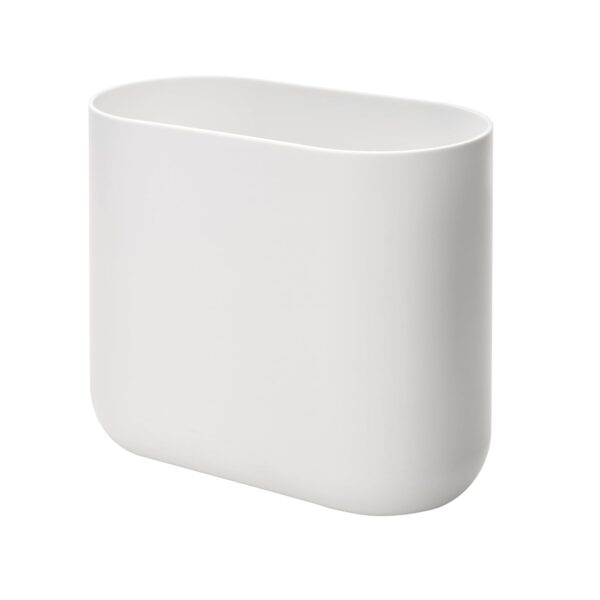 iDesign Slim Oval Plastic Waste Basket