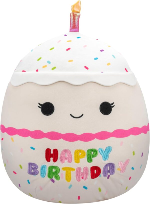 Squishmallows Lyla Vanilla Birthday Cake
