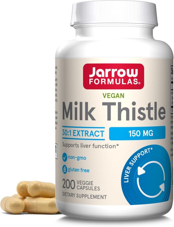 Jarrow Formulas Milk Thistle Supplement