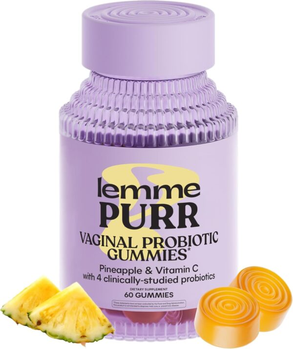 Lemme Purr Vaginal Probiotic Gummies