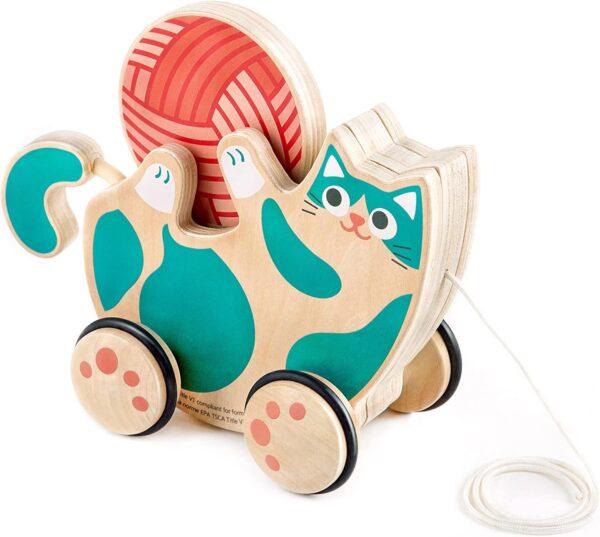 Hape Wooden Kitten Pull Toy