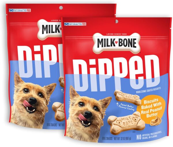 Milk-Bone Dipped Dog Treat Biscuits