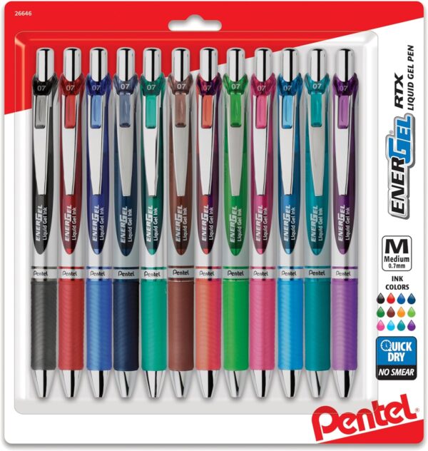 Pentel® EnerGel™ Liquid Gel Pens