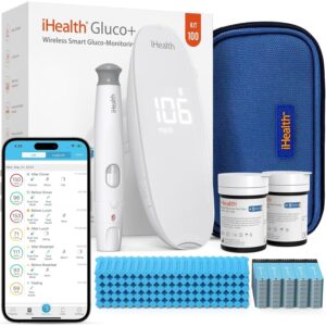 iHealth Gluco+ Glucose Monitor Kit