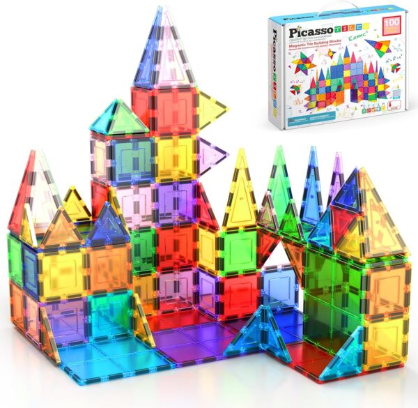 PicassoTiles Magnet Building Tiles