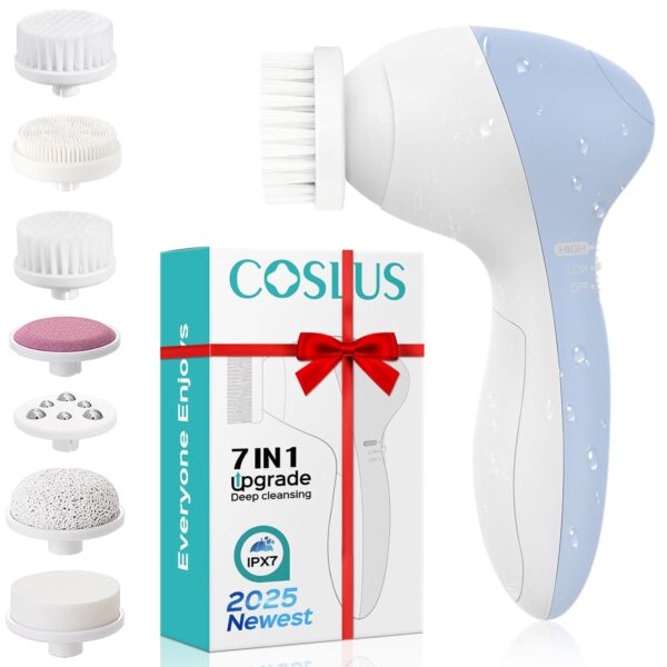 COSLUS Facial Cleansing Brush Silicone Face